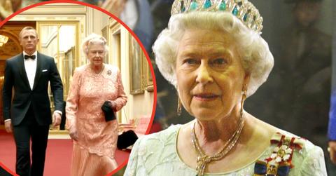 Photo of Queen Elizabeth and Daniel Craig