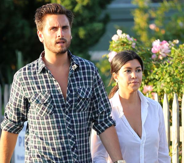 Kourtney Kardashian and Scott Disick deny relationship troubles