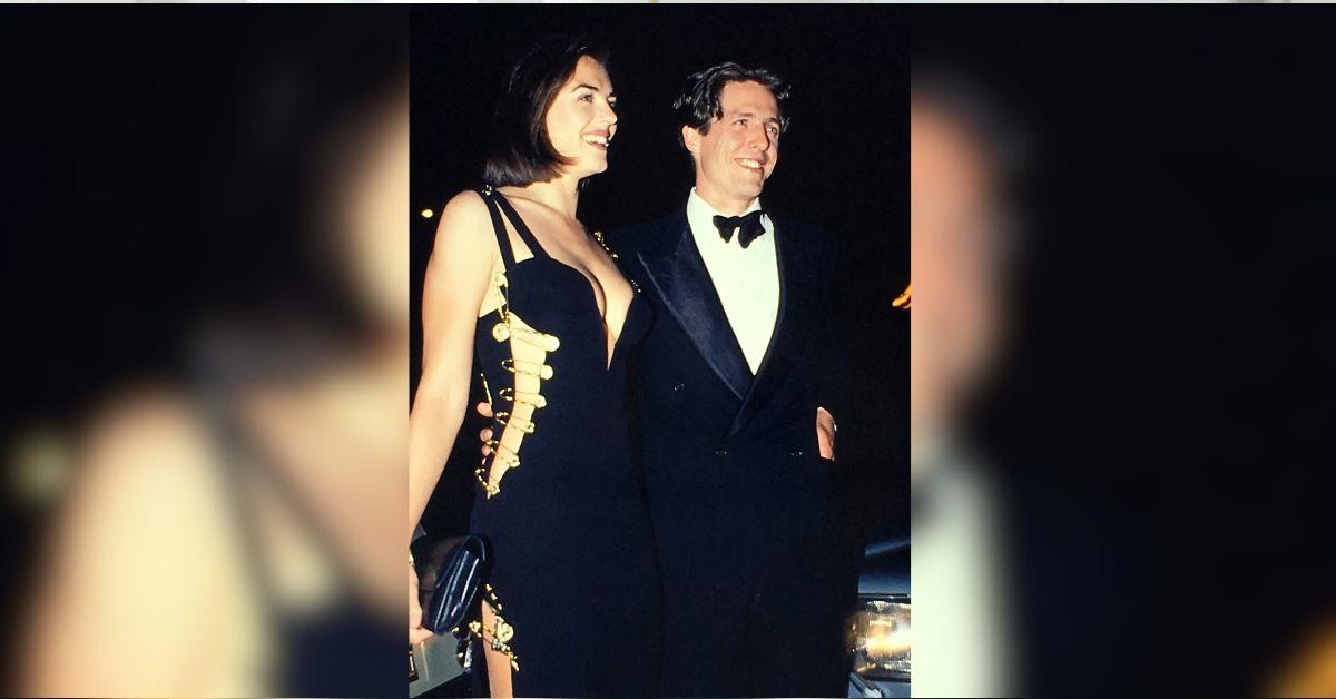 elizabeth hurley hugh grant pin dress