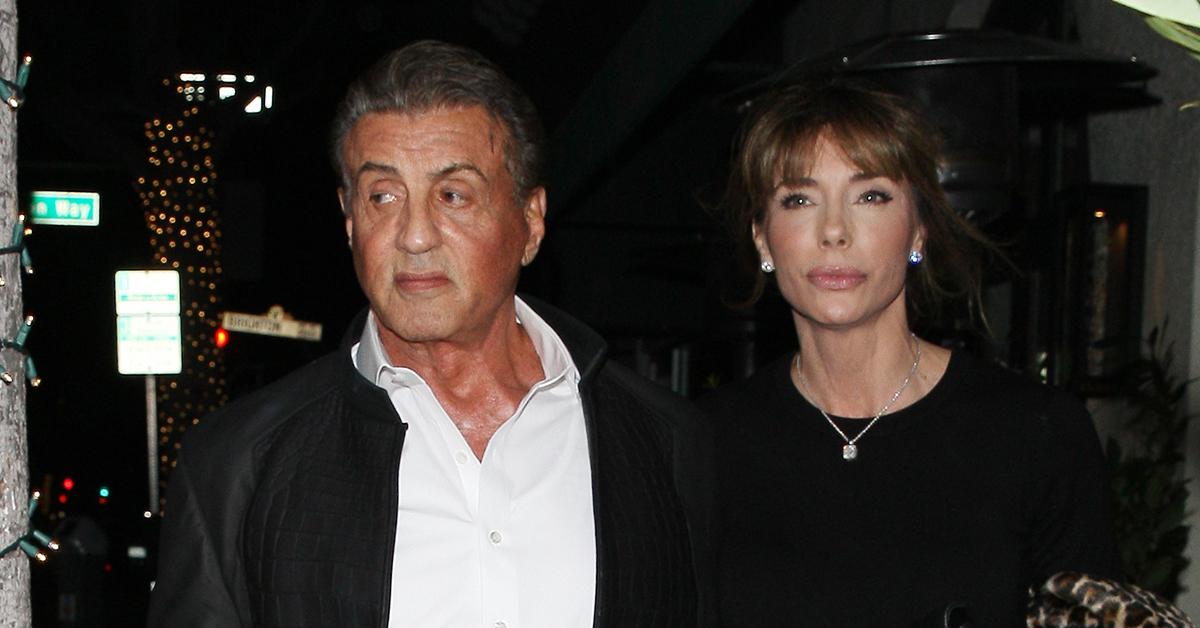 Sylvester Stallone & Wife Spotted Together For First Time Since Divorce Mess