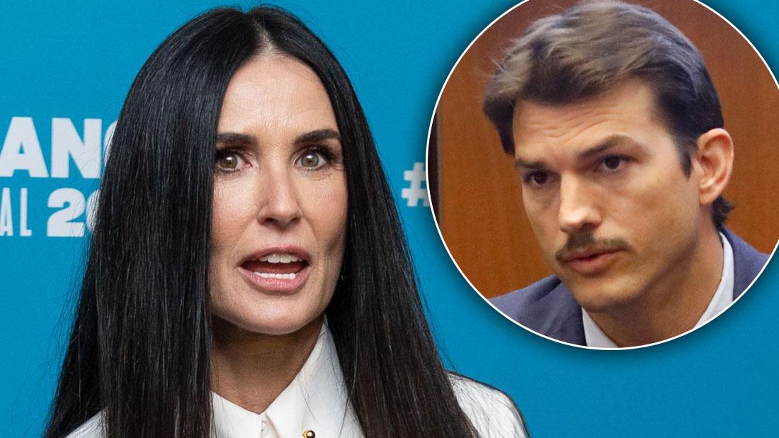 Demi Moore Claims Ashton Kutcher Cheated Twice In New Memoir