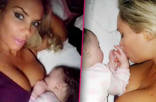 //coco austin breastfeeding boobs breast implants pp