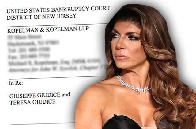 teresa giudice bankruptcy case settles rhonj