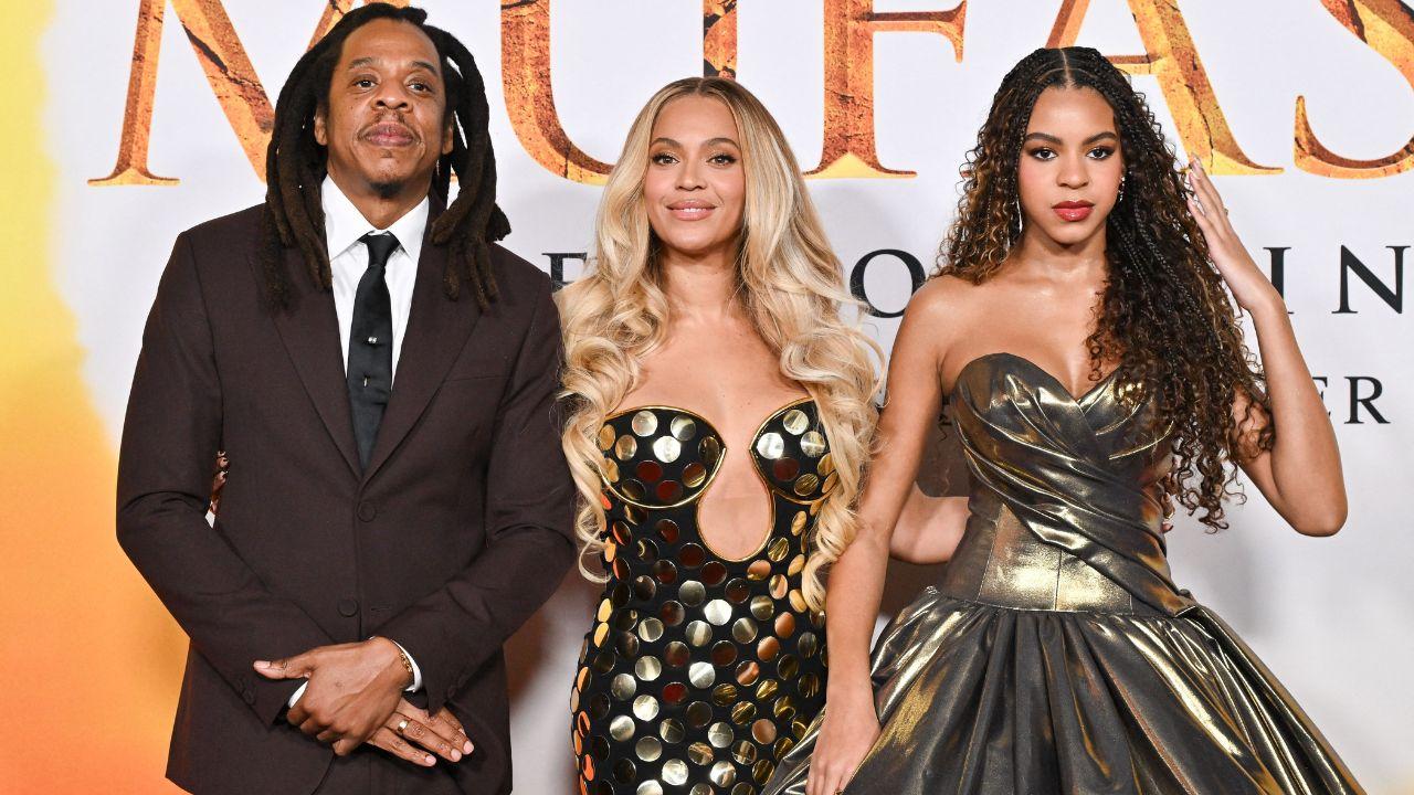 Jay-Z attended the premiere of Mufasa: The Lion King with his wife and daughter