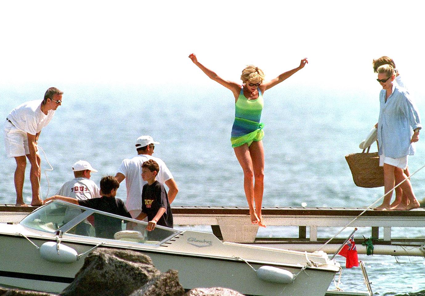 Princess Diana Summer Vacation