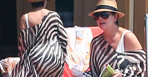 Kris Jenner Flaunts Body In France Swimsuit Pics