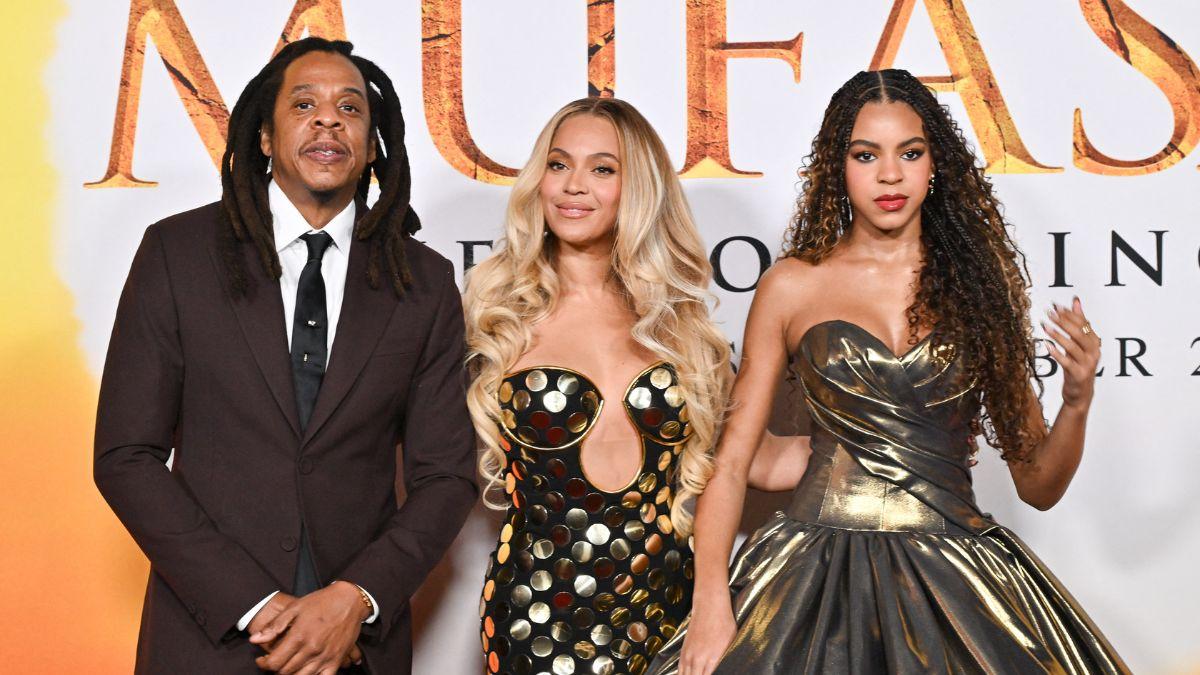 Jay-Z and Beyonce restrict Blue Ivy's social media access, unlike Kanye West's approach with North.