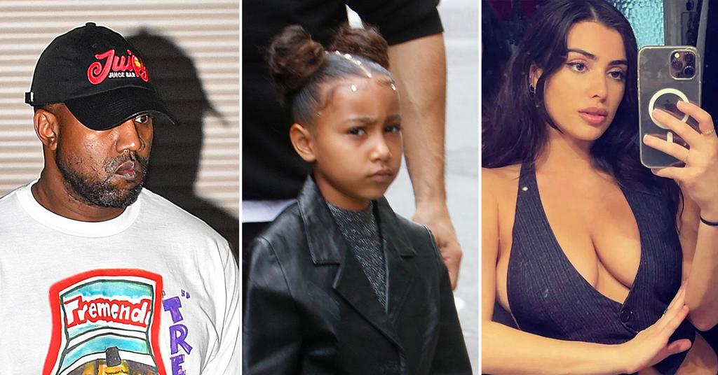 Kanye West Introduces Daughter North To New Kim K. Lookalike Wife ...