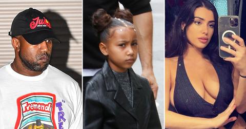 kanye his daughter north his new wife bianca censori west pp