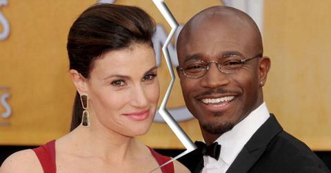 //idina menzel and taye diggs split