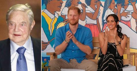 Photo of George Soros, Harry, Meghan Markle