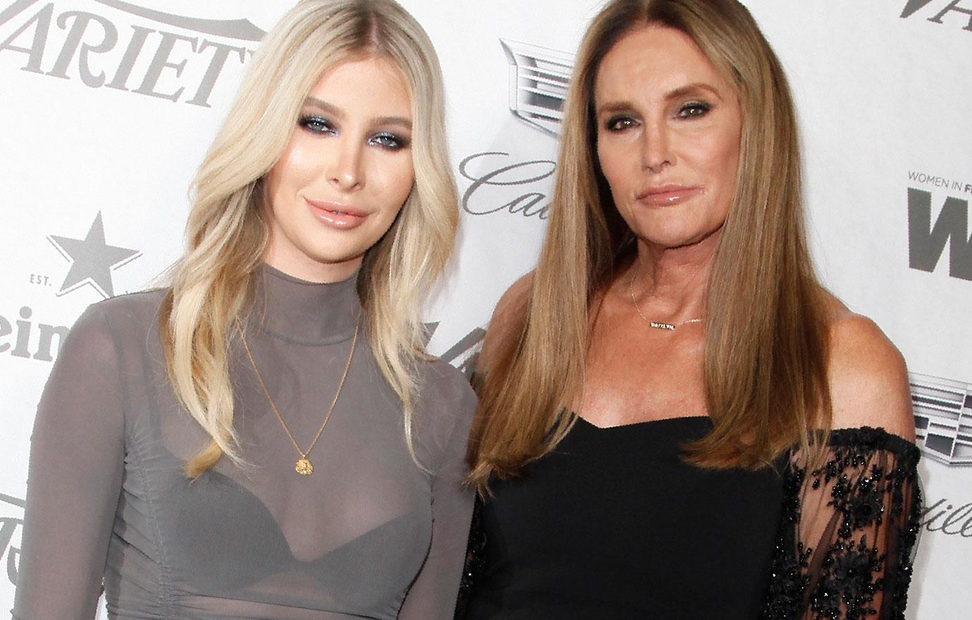 Caitlyn Jenner Sophia Hutchins Attend Women In Film Event