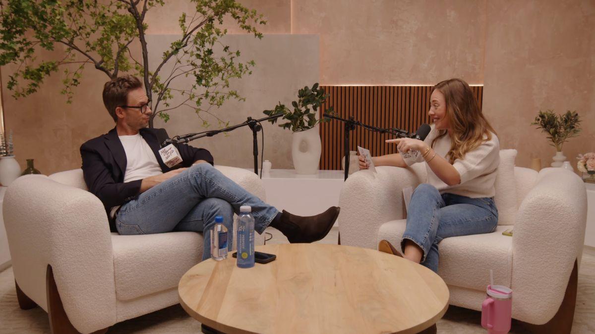 Photo of Patrick J. Adams and Amanda Hirsch