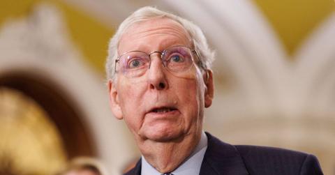 Mitch McConnell was hospitalized after an unknown health incident.