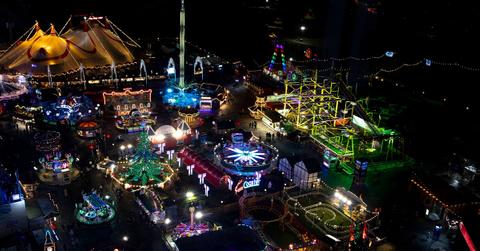 slingshot ride at hyde parks winter wonderland goes horribly wrong pp