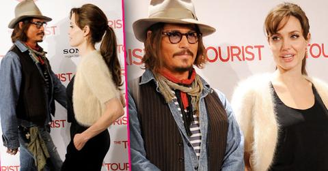 Angelina Jolie Brad Pitt Divorce Johnny Depp