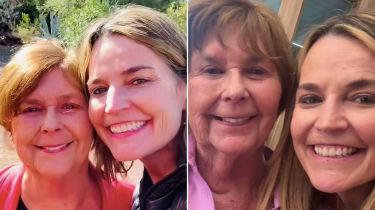 picture of Savannah Guthrie and Nancy Guthrie