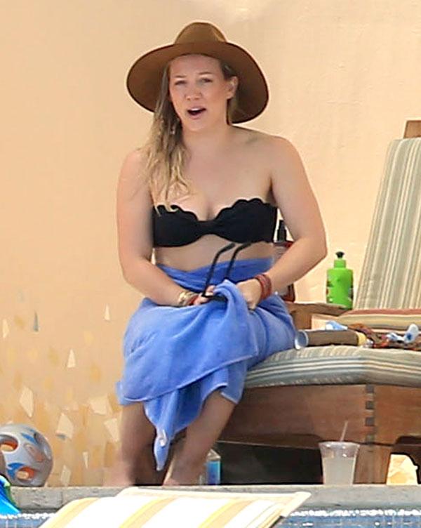 Hilary Duff Bikini Photos In Mexico