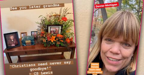 Amy Roloff And Kids Mark Her Mom Patricia's Funeral