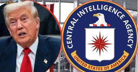 President Donald Trump CIA Flag