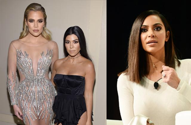 Kim Kardashian Disses Kourtney Khloe Rude Snapchat Trainer Late