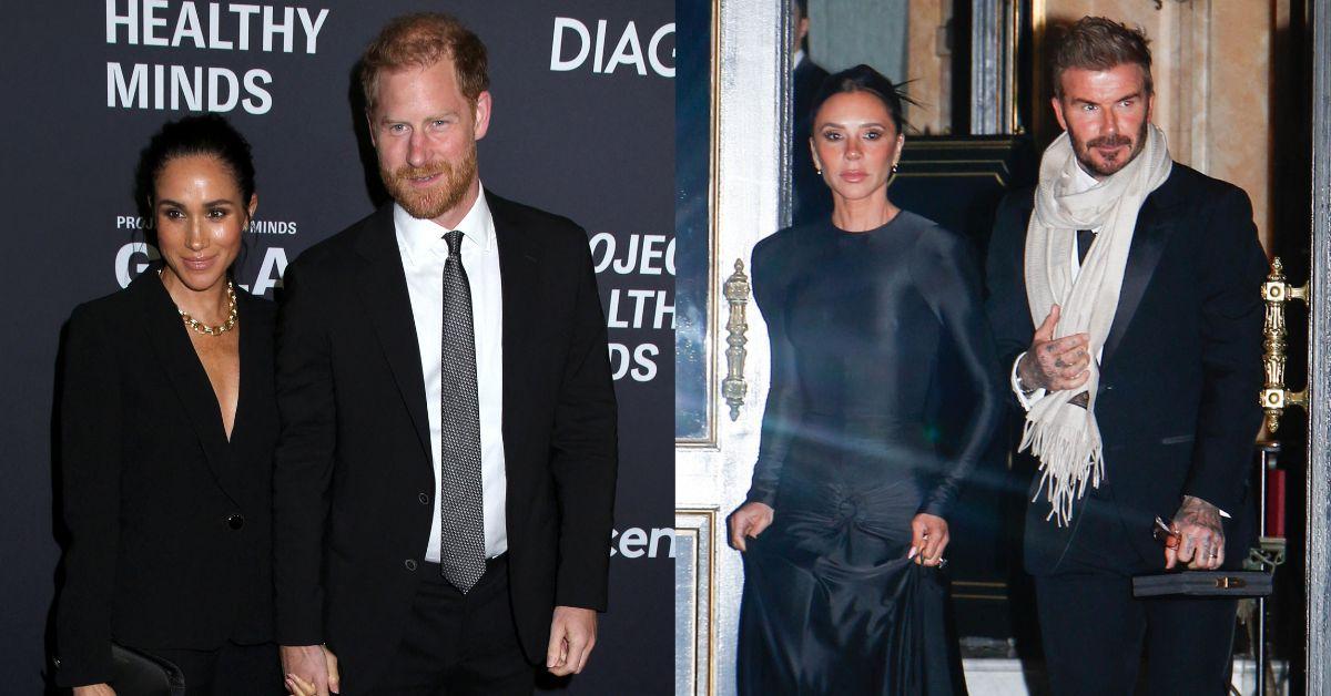 Former friends, Markle and Prince Harry reportedly drifted from the Beckhams after their public rift with the royal family.