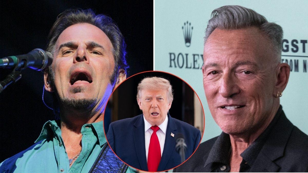 Photo of Jonathan Cain, Donald Trump, Bruce Springsteen
