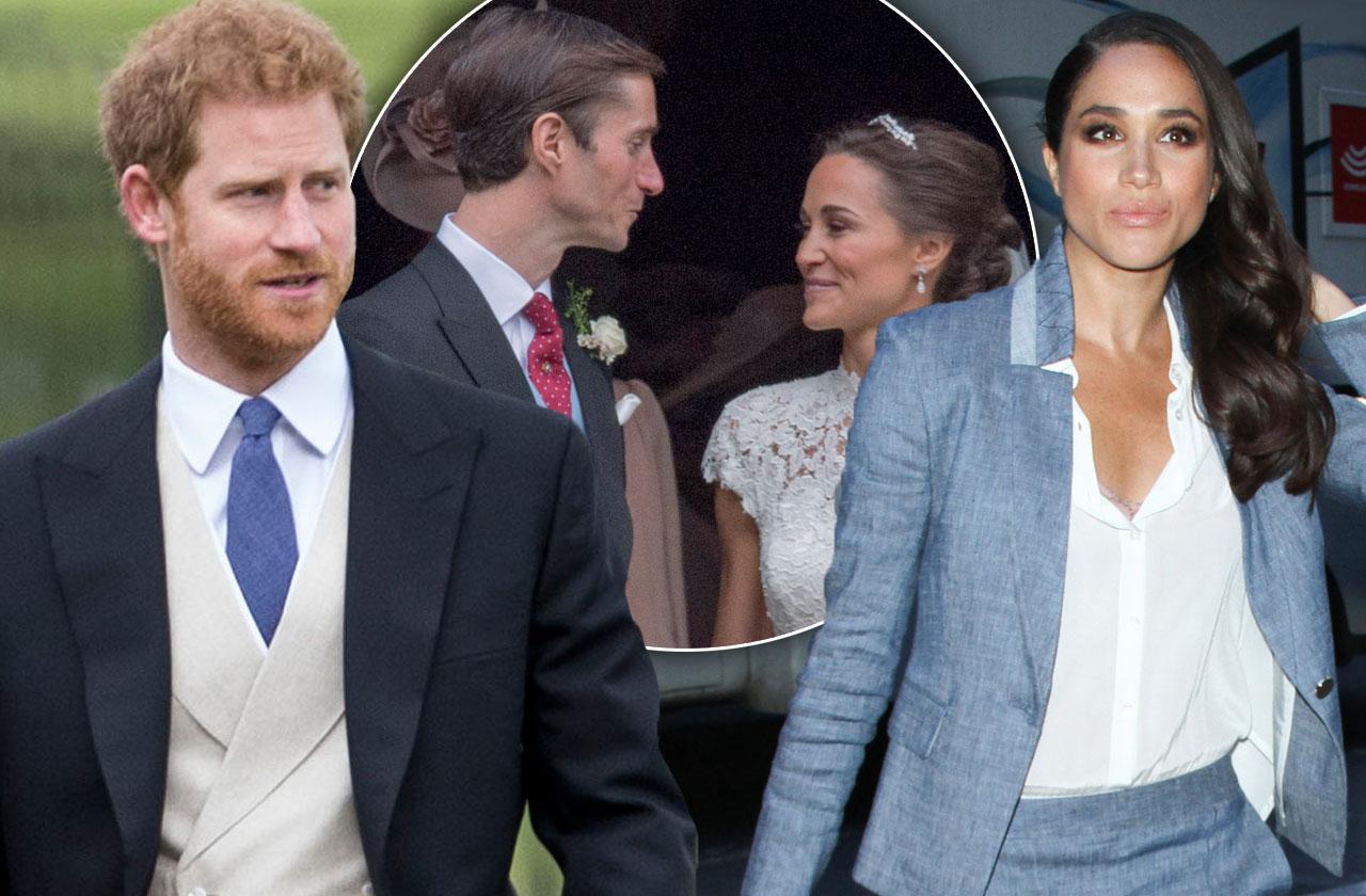 Pippa Middleton Wedding Prince Harry Miserable Meghan Markle Pics