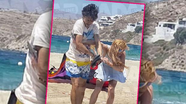 lindsay lohan fiancé fight egor tarabasov beach break up split interview