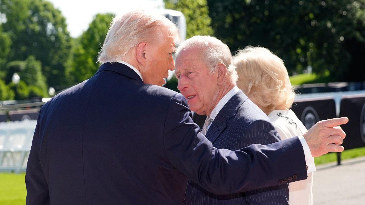 Photo of Donald Trump and King Charles