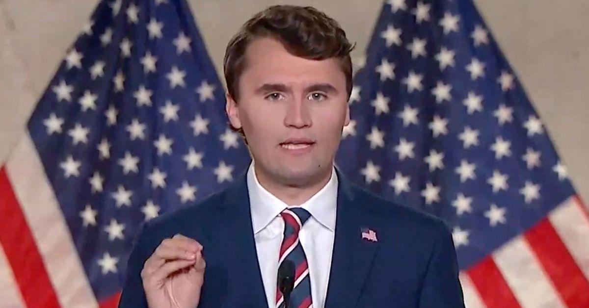 image of The vice president said he first learned of Charlie's shooting through group chats before receiving confirmation from his staff.
