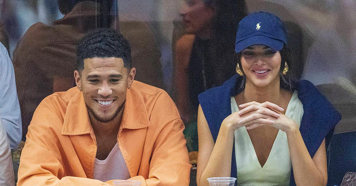 Kendall Jenner and Devin Booker are seen in SoHo on September 12