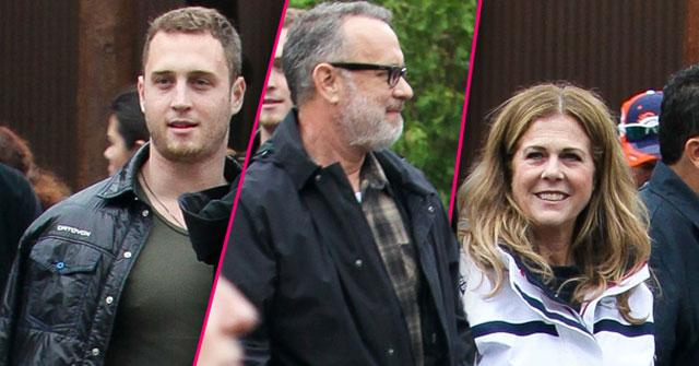 //tom hanks disneyland family son chet love child pp