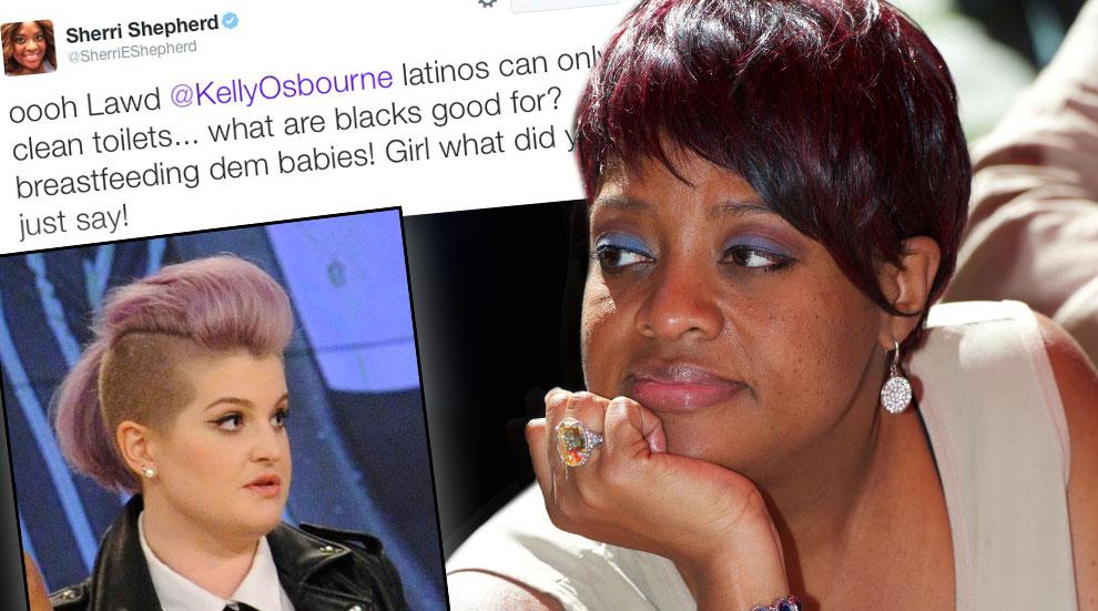Drama On 'The View!' Sherri Shepherd Disses Kelly Osbourne On Twitter