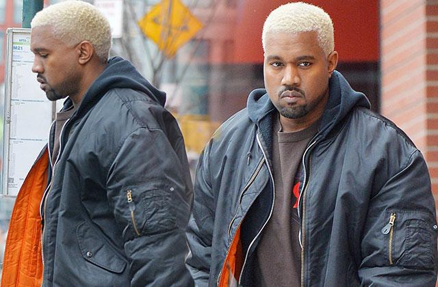 Mad Kanye West Steps Out In NYC After Ditching Kim Again