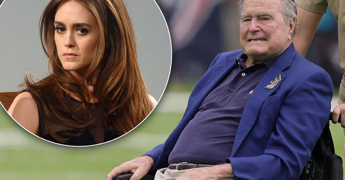 H. W. Bush Sends Actress Apology After Sexual Assault Scandal
