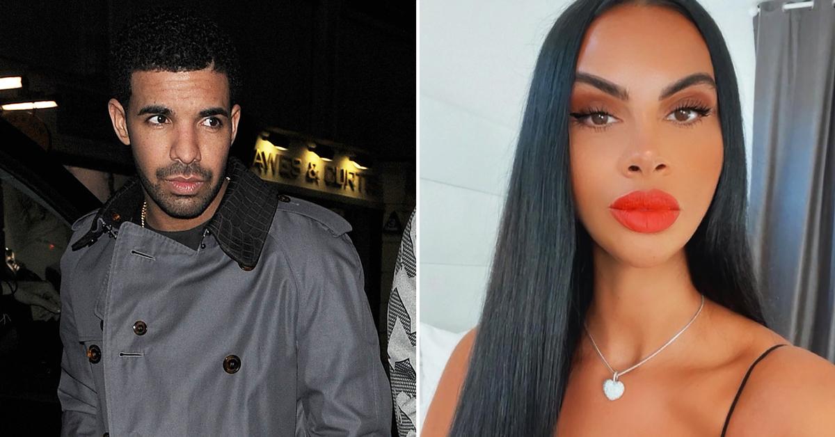 drake ex johanna leia seen for first time rapper ended fling moved on r