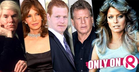 //farrah fawcett ryan oneal redmond andy warhol smith art war wide