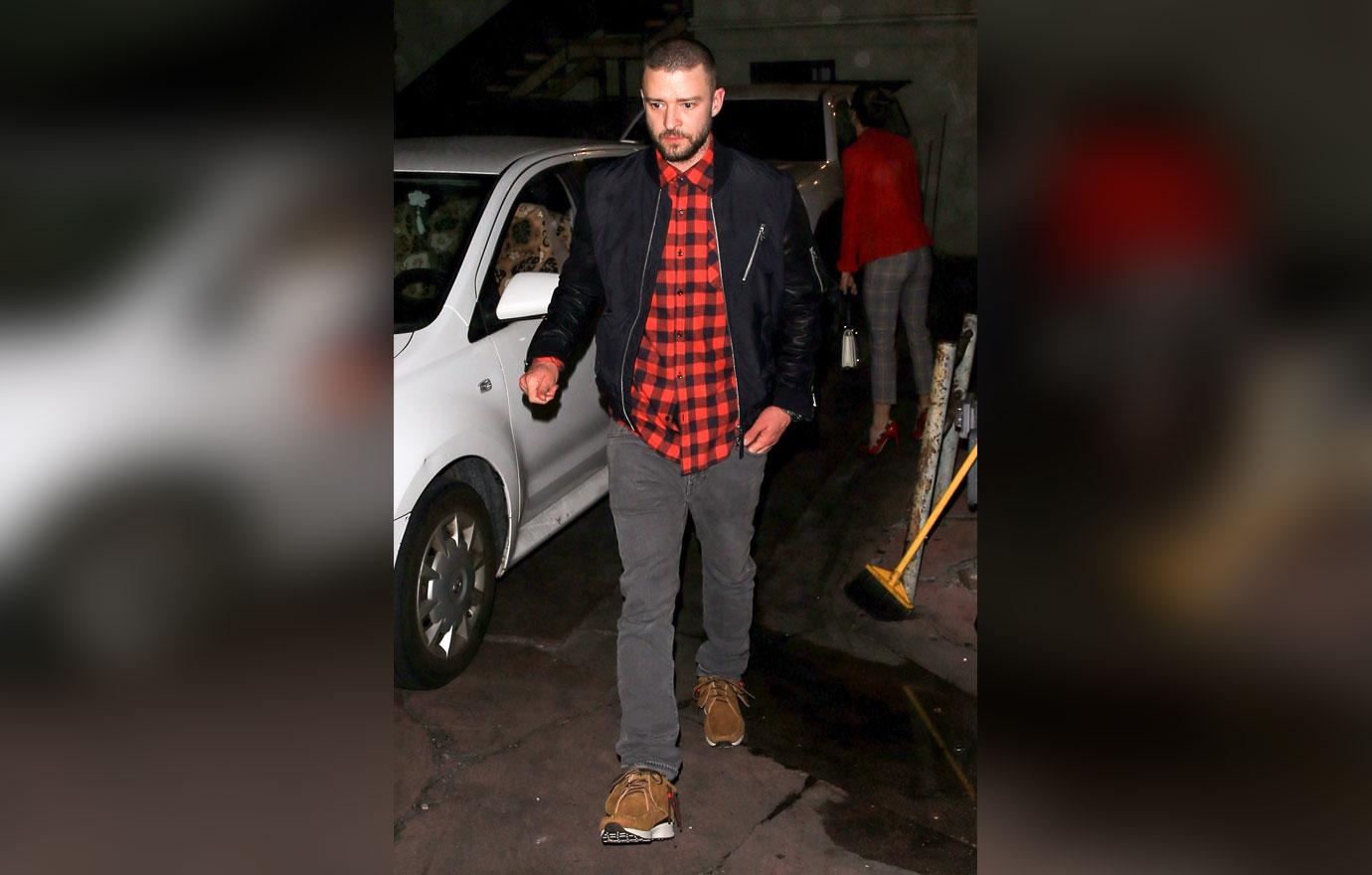 Justin Timberlake And Jessica Biel Visit