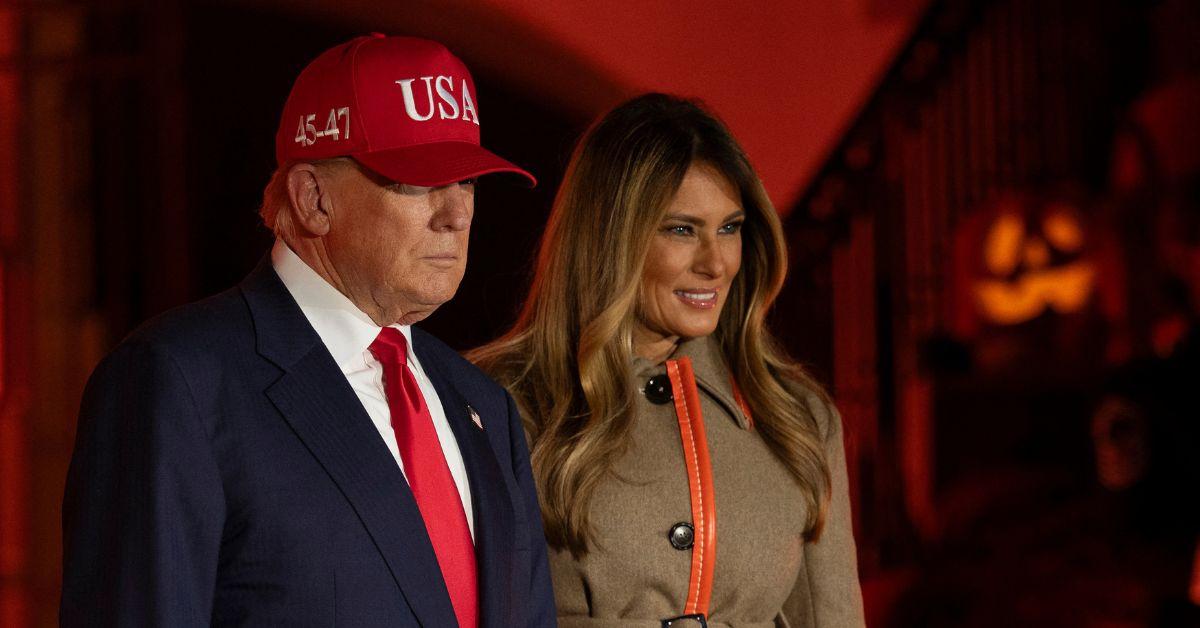 Photo of Donald and Melania Trump