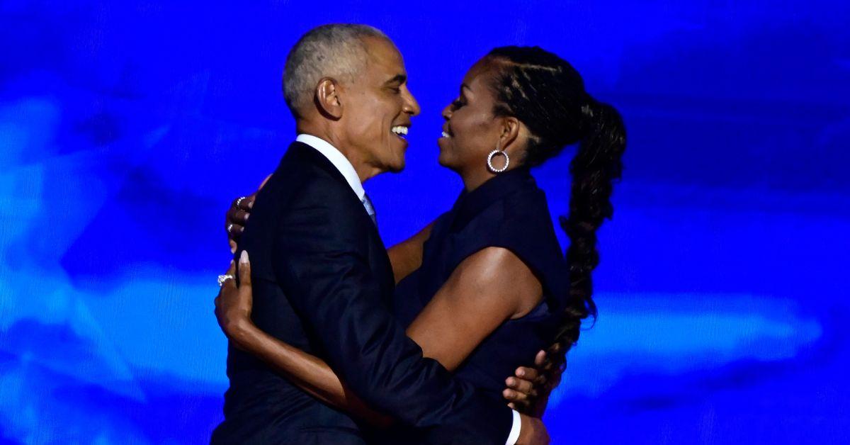 Photo of Michelle and Barack Obama