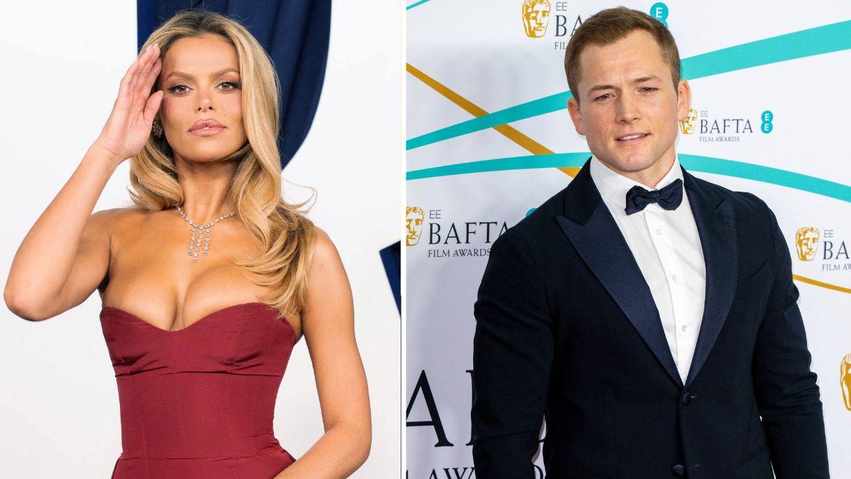 Photo of Brooks Nader and Taron Egerton