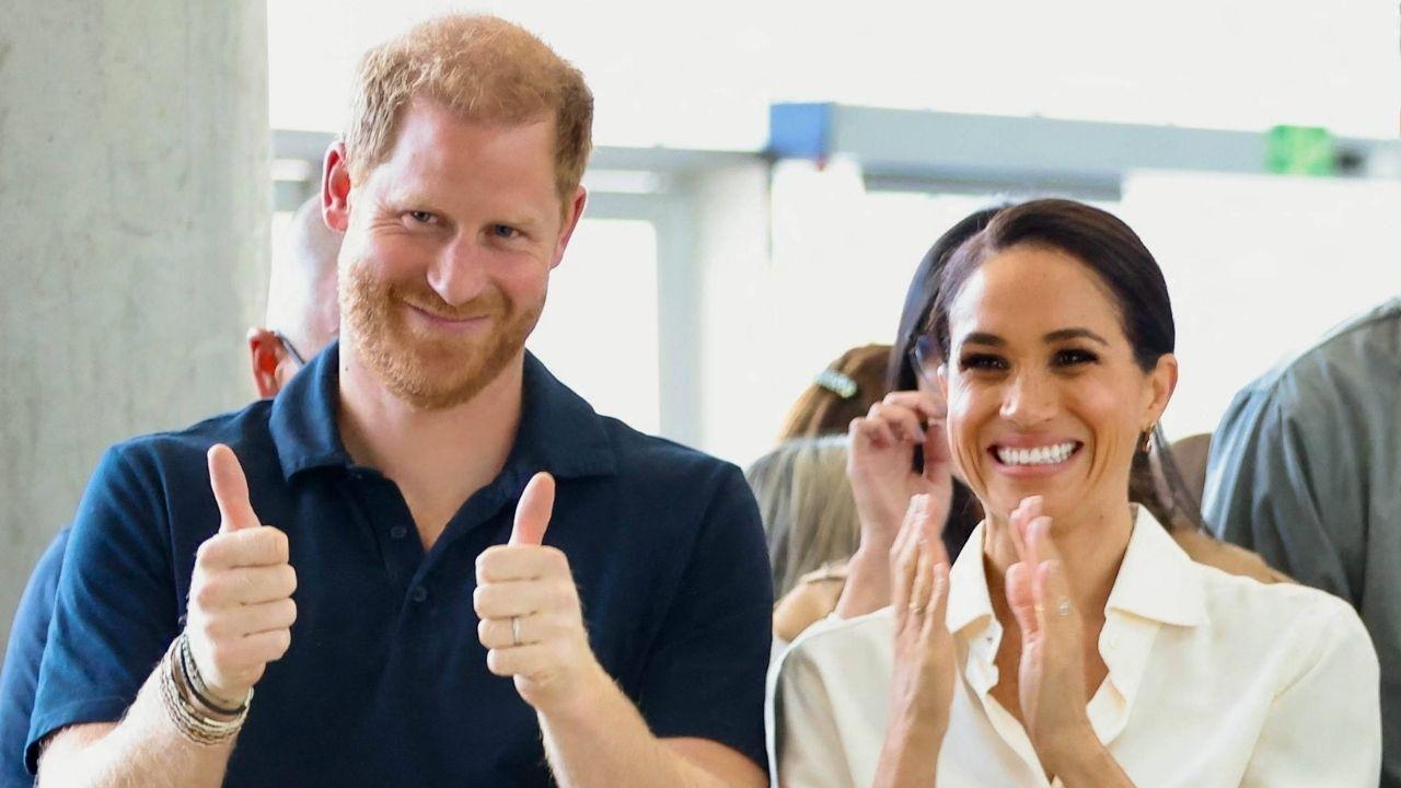 Photo of Prince Harry and Meghan Markle
