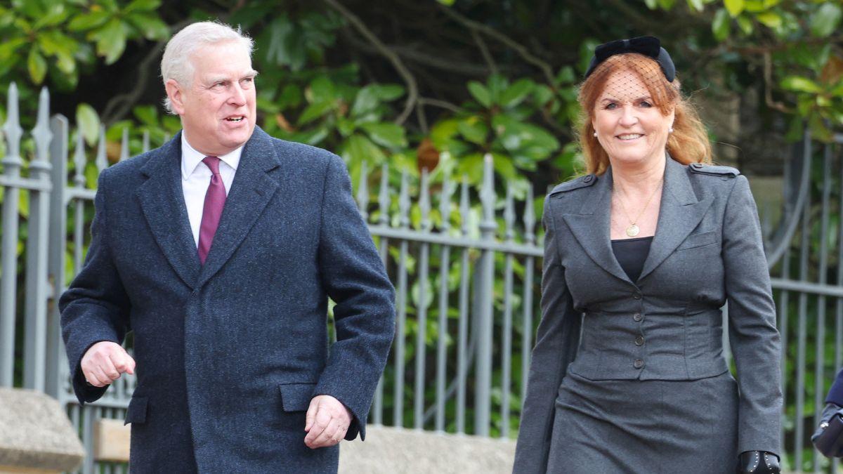 picture of Andrew Windsor and Sarah Ferguson