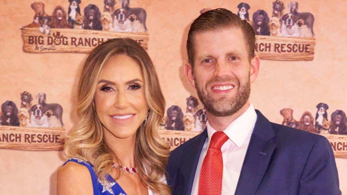 picture of Eric Trump and Lara Trump