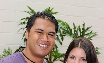 //sam poueu stephanie anderson celebrity weddings of the year