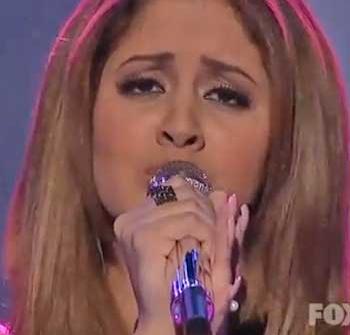VIDEO: Karen Rodriguez Eliminated On American Idol -- It's Down To The