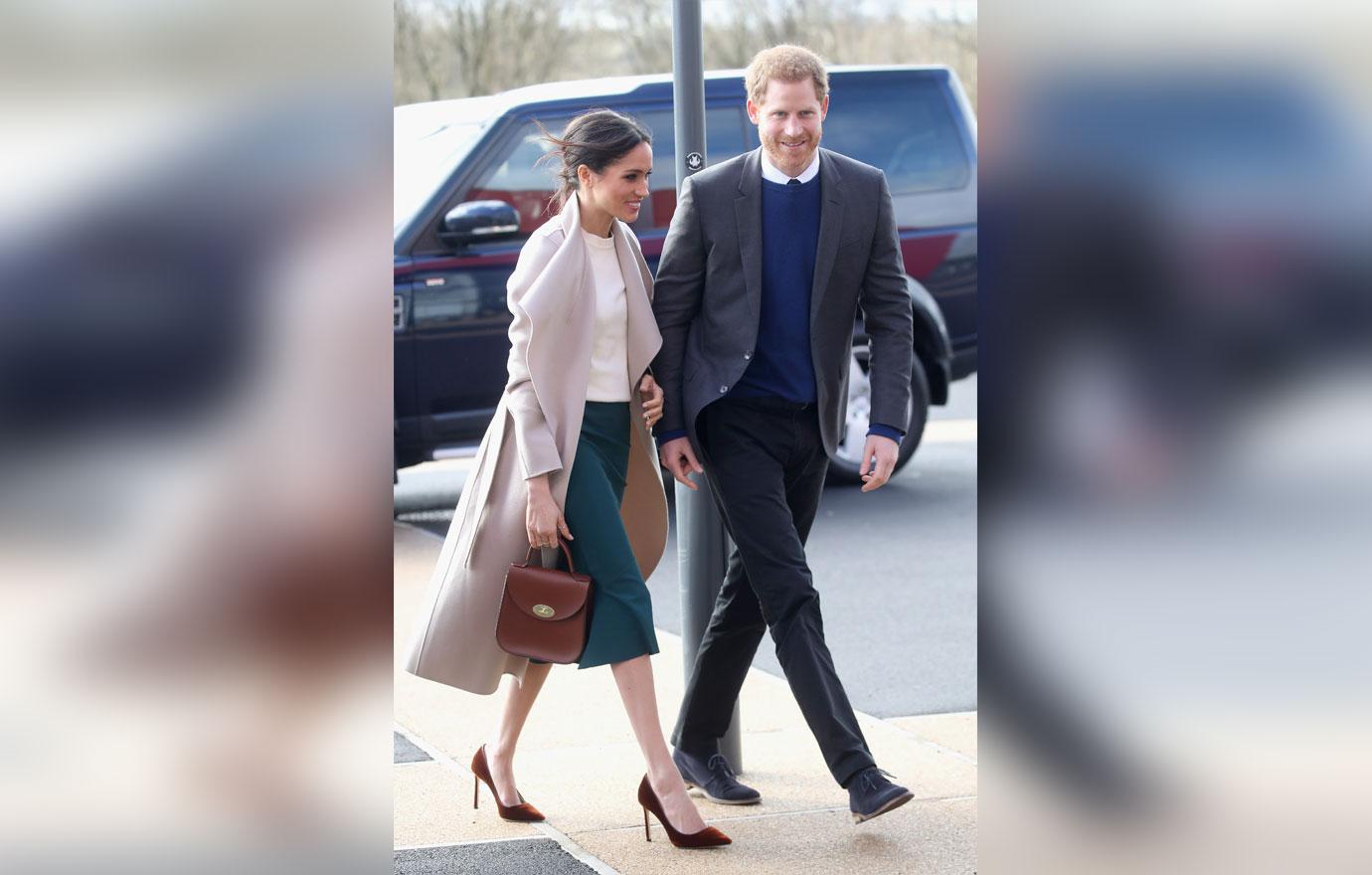 Meghan Markle Prince Harry Wedding PDA