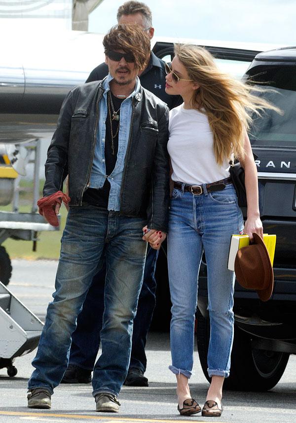 Johnny Depp Amber Heard Marital Problems Photos