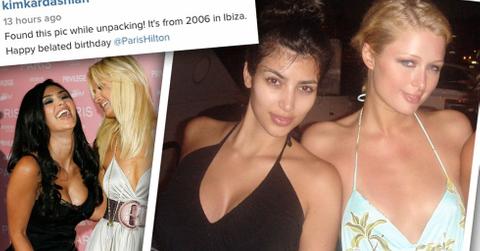 Kim Kardashian Birthday Instagram For Paris Hilton